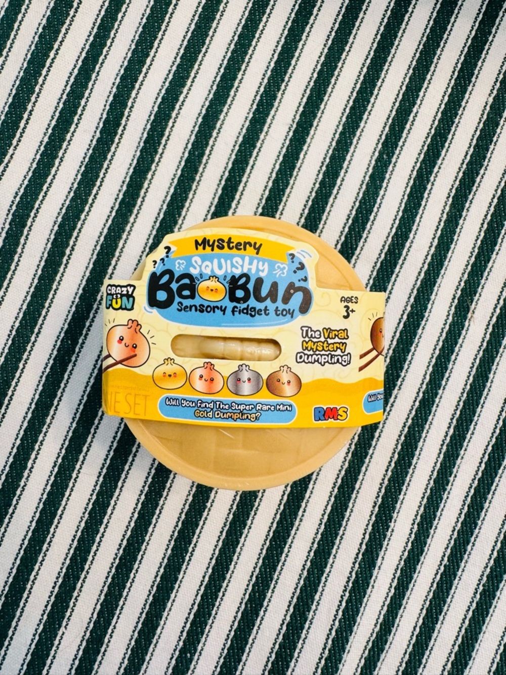 Mystery Squishy BaoBun Sensory Fidget Toy